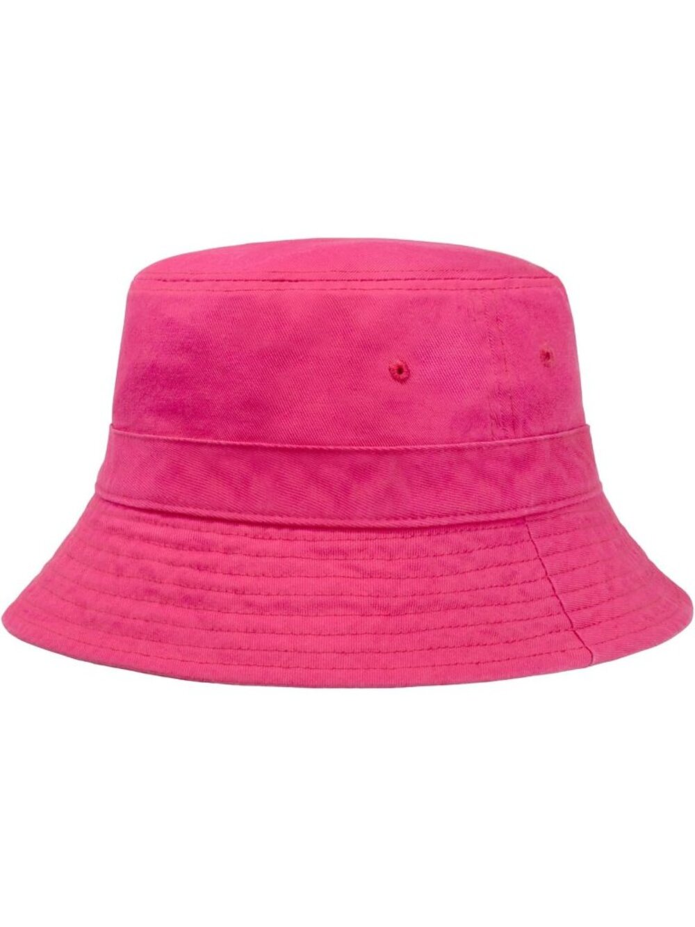 Unisex Pink Cotton Summer Sun Boonie Style Beach Golf Fishing Bucket Hat